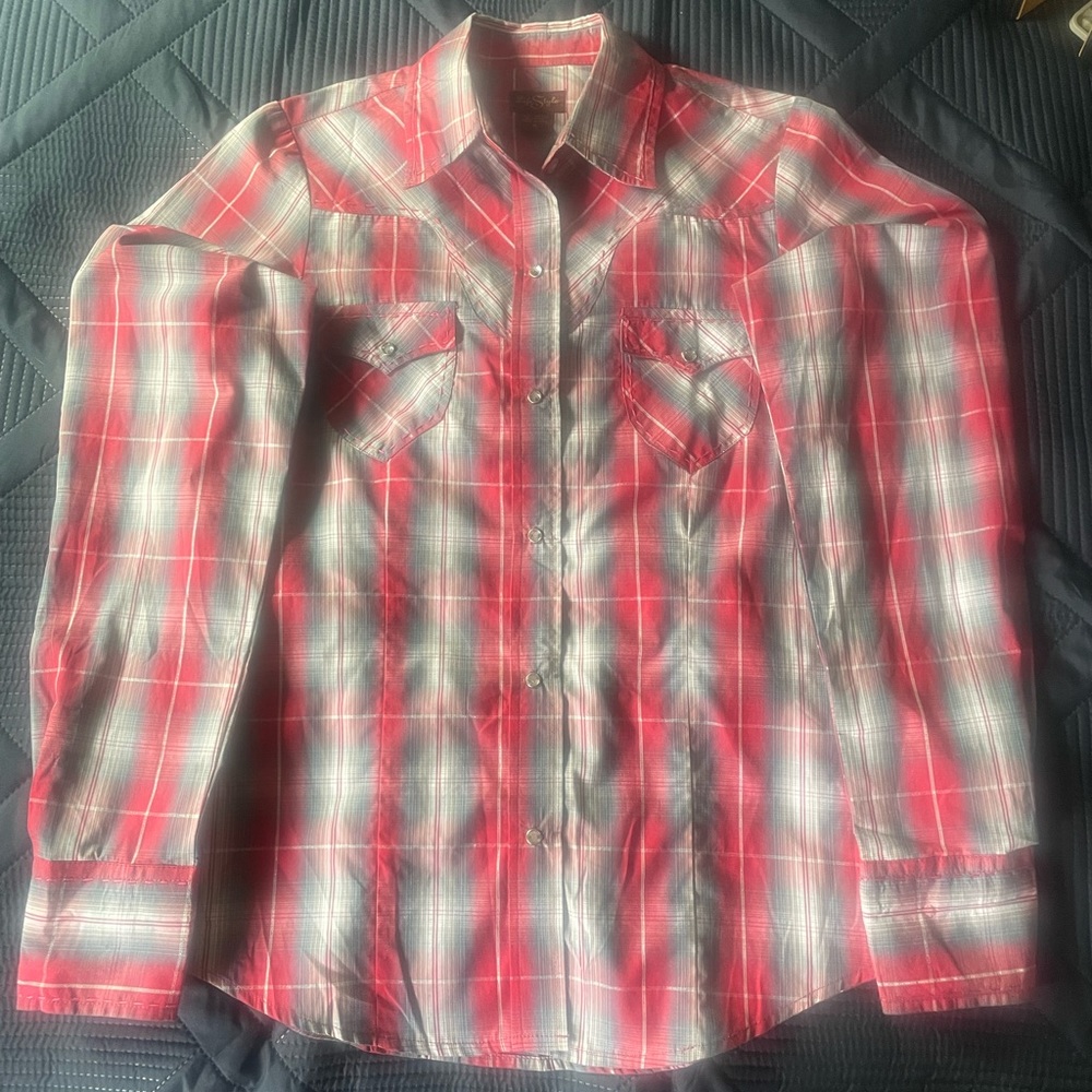 Womens Medium Life Style Western Shirt